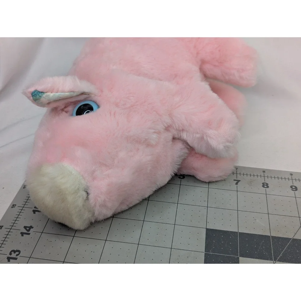 Pink Pig Bean Plush 7 Inch‎ Blue Eyes Stuffed Animal Toy